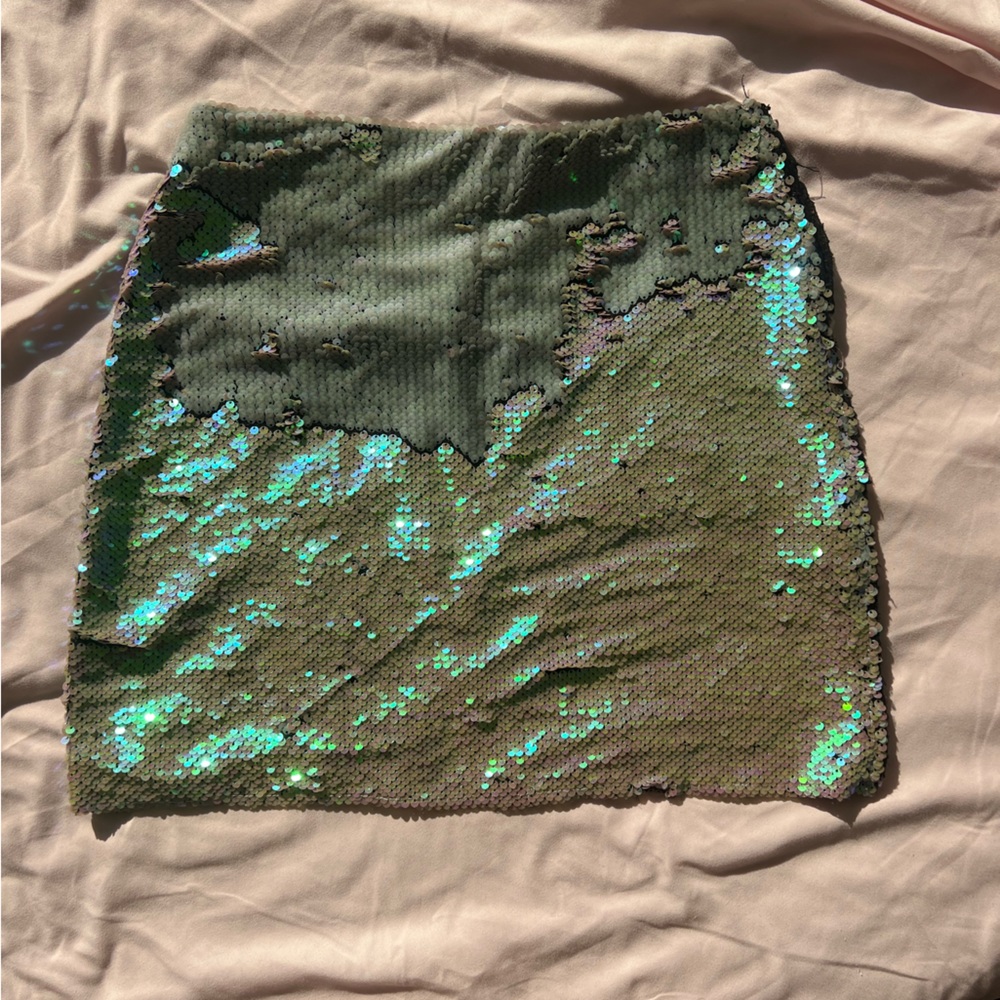 Zara Sequin Skirt